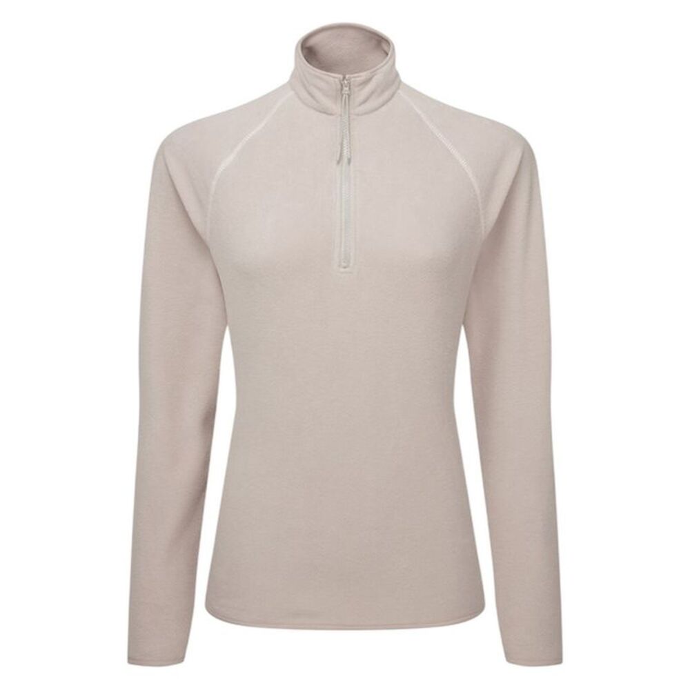 TriDri Womens/Ladies Recycled Fitted Active Fleece Top / Stone